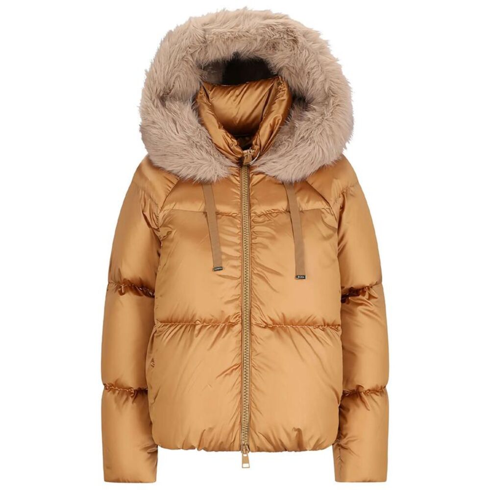 Herno Women Piumino Corto Con Cappuccio